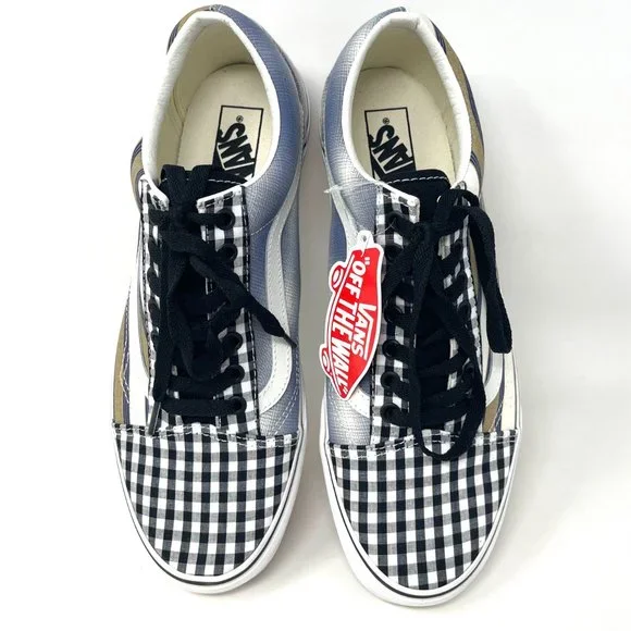 💖MEGA SALE💖Vans Old Skool Black White Women Skate Casual VN0A3WKT40F - Picture 6 of 11